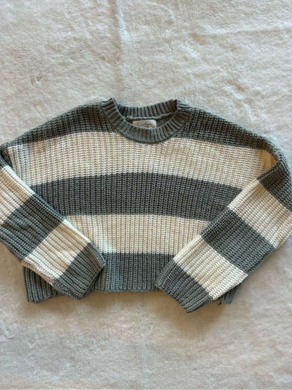 Striped Crewneck Sweater